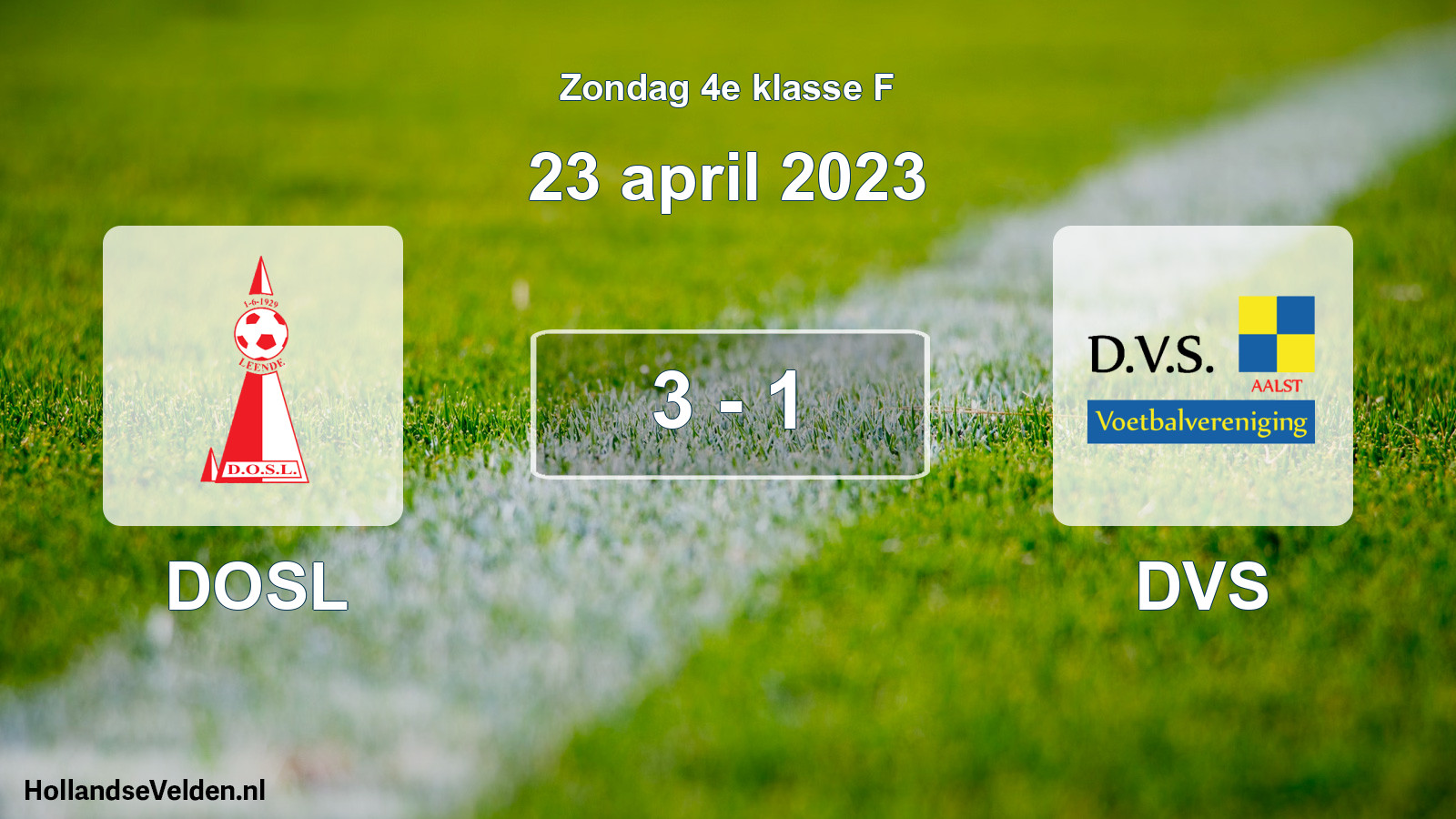 Total number of matches played: DOSL - DVS 3 - 1 (23 April 2023)
