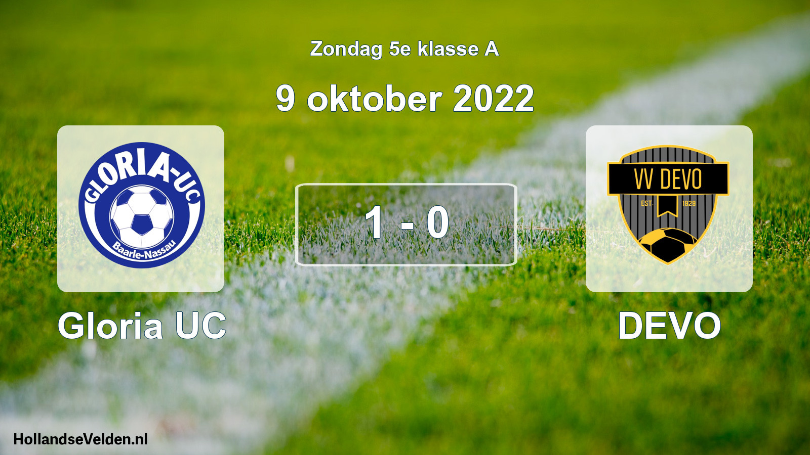 Total number of matches played: Gloria UC - DEVO 1 - 0 (9 October 2022)