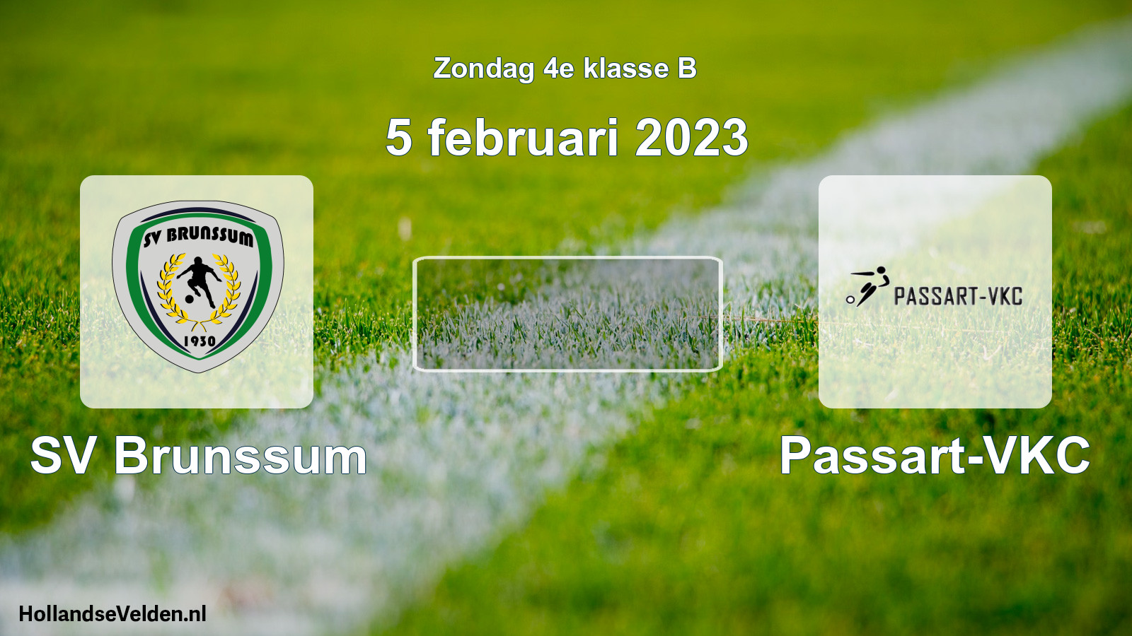 Scheduled Match: SV Brunssum - Passart-VKC (5 February 2023)