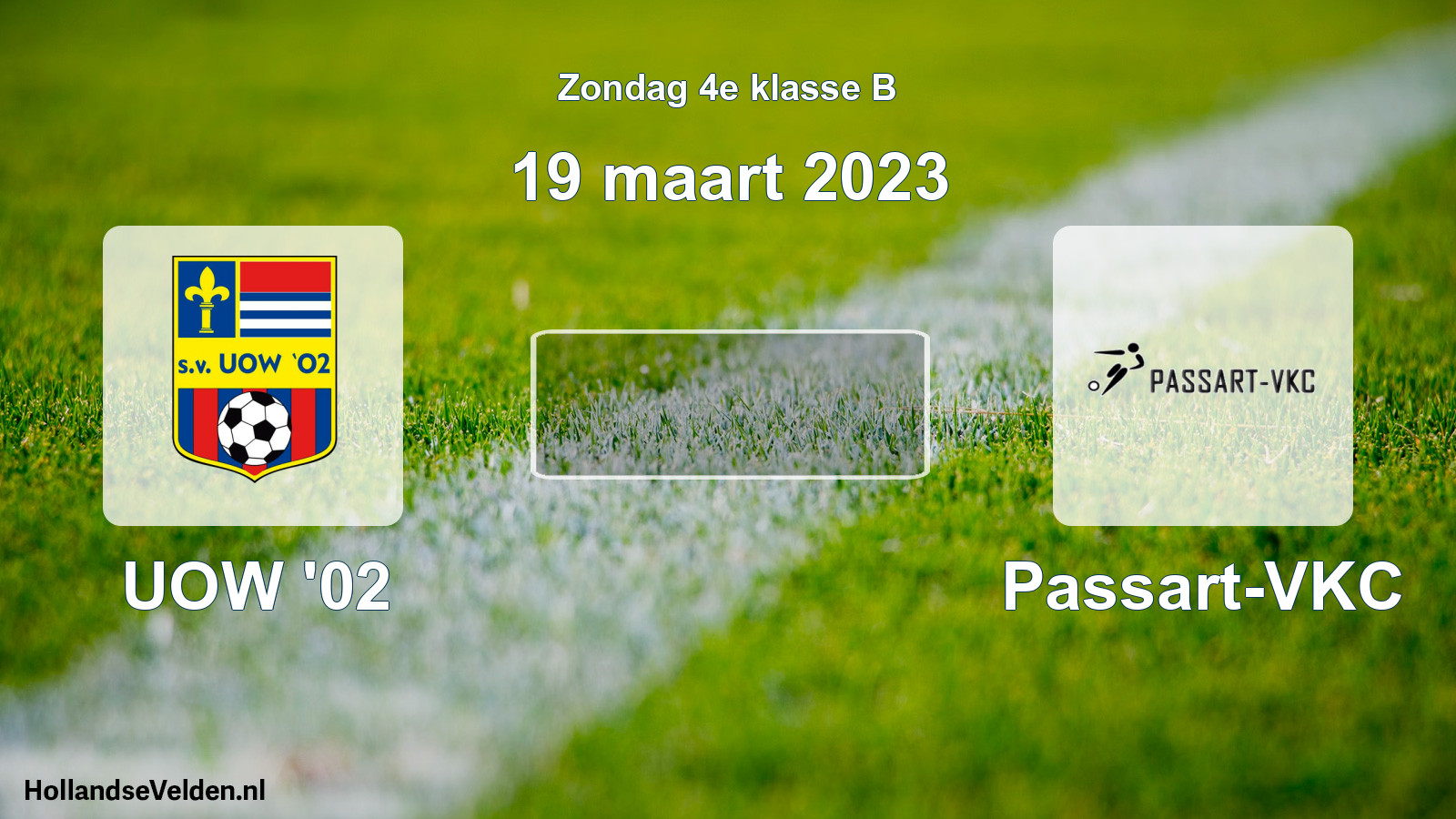 Scheduled Match: UOW '02 - Passart-VKC (19 March 2023)