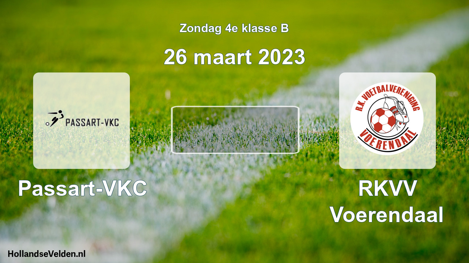 Scheduled Match: Passart-VKC - RKVV Voerendaal (26 March 2023)