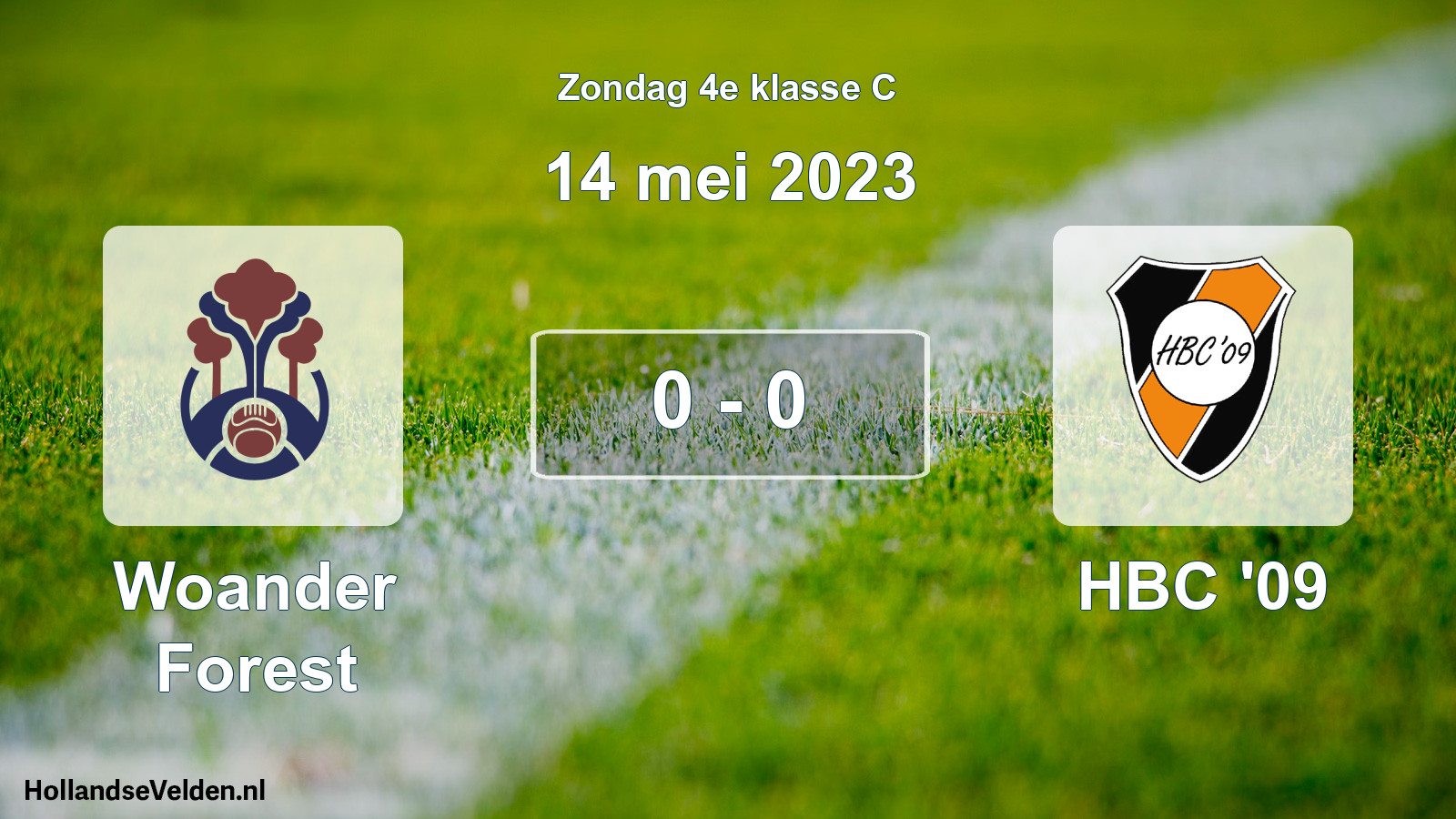 Total number of matches played: Woander Forest - HBC '09 0 - 0 (14 May 2023)