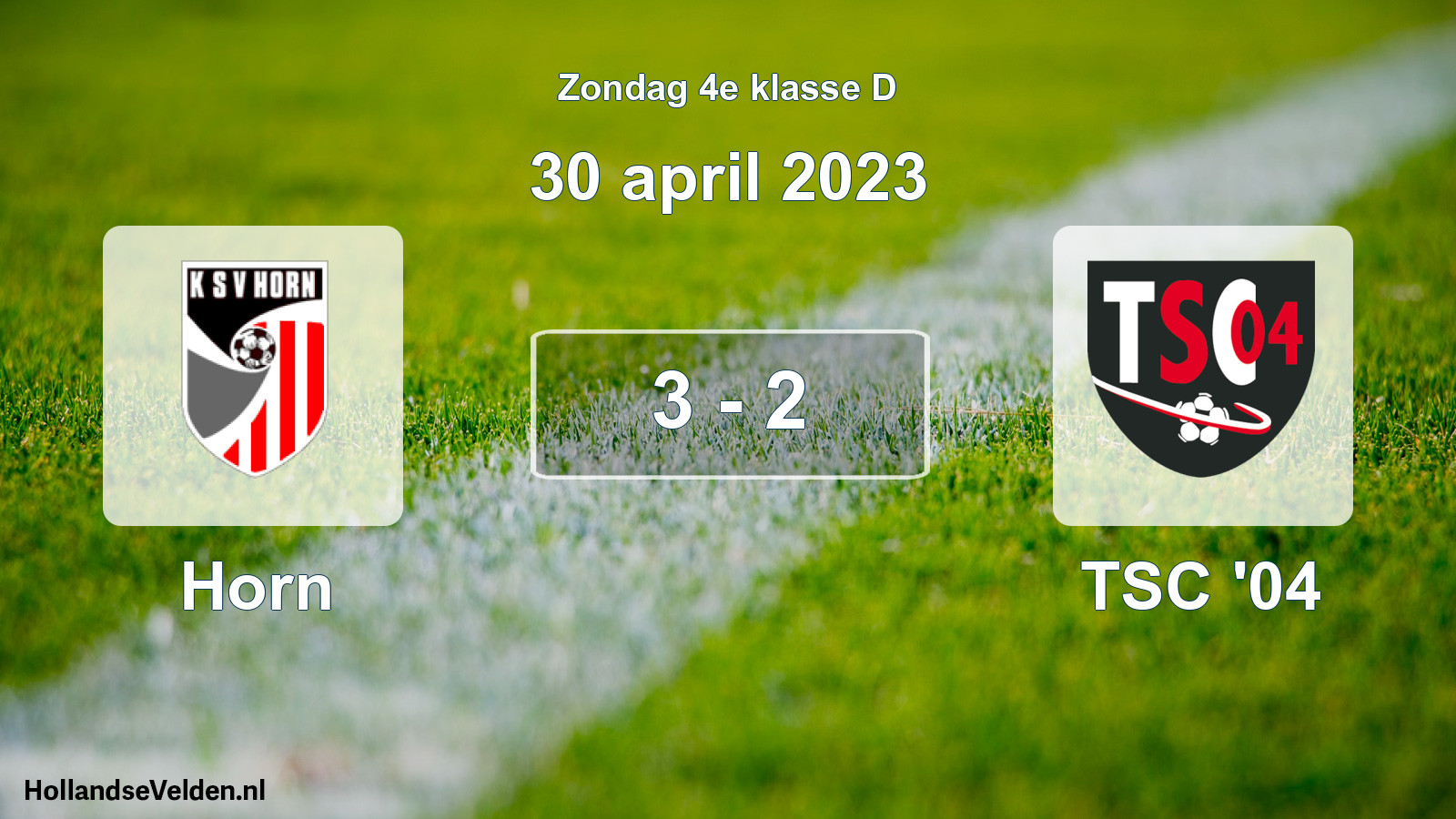 Total number of matches played: Horn - TSC '04 3 - 2 (30 April 2023)