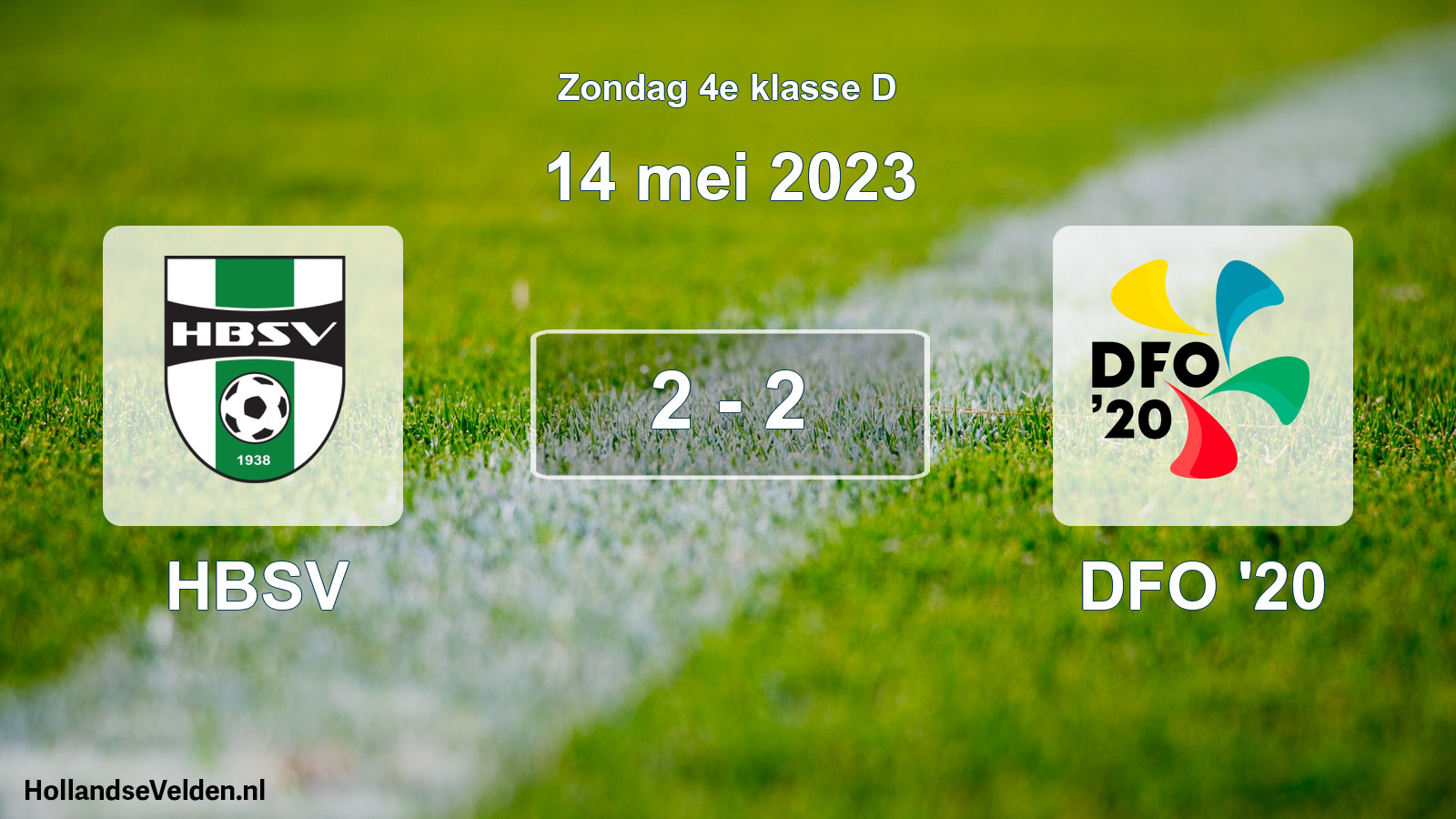 Total number of matches played: HBSV - DFO '20 2 - 2 (14 May 2023)
