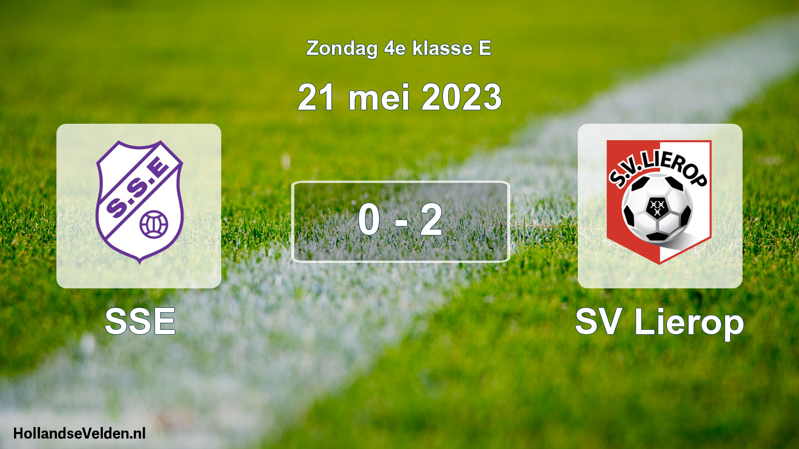 Total number of matches played: SSE - SV Lierop 0 - 2 (21 May 2023)
