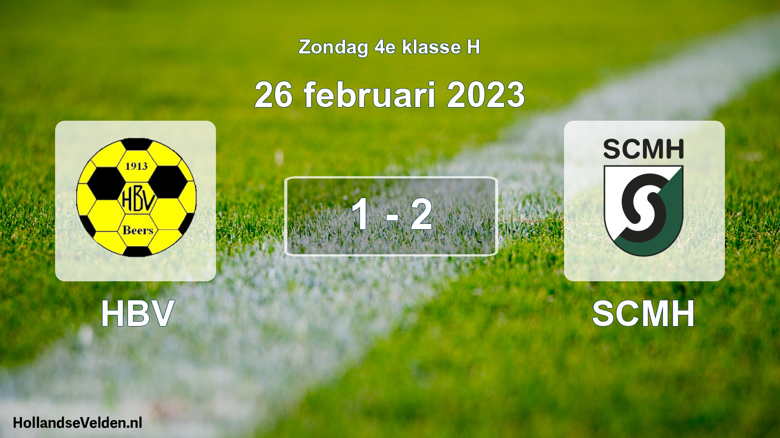 Total number of matches played: HBV - SCMH 1 - 2 (26 February 2023)