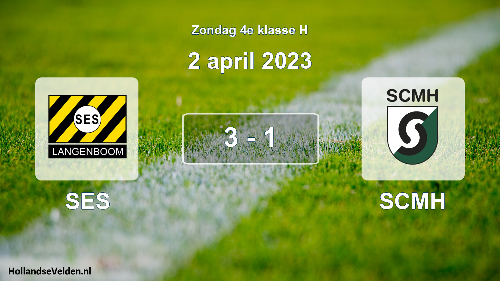 Total number of matches played: SES - SCMH 3 - 1 (2 April 2023)