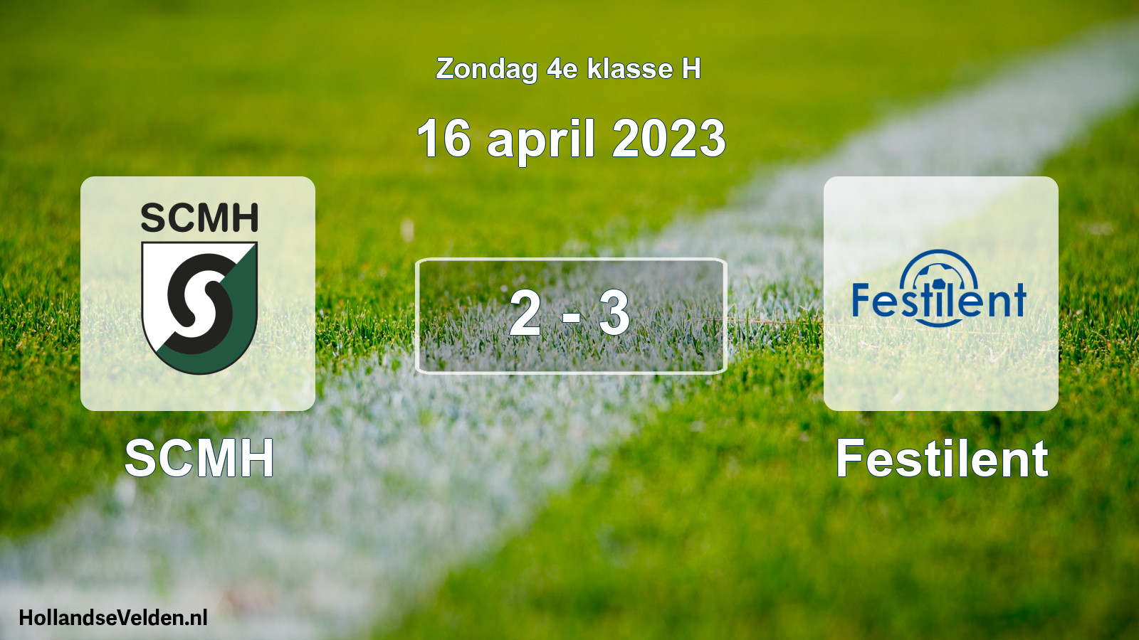 Total number of matches played: SCMH - Festilent 2 - 3 (16 April 2023)