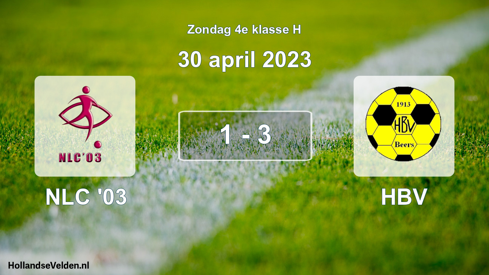 Total number of matches played: NLC '03 - HBV 1 - 3 (30 April 2023)