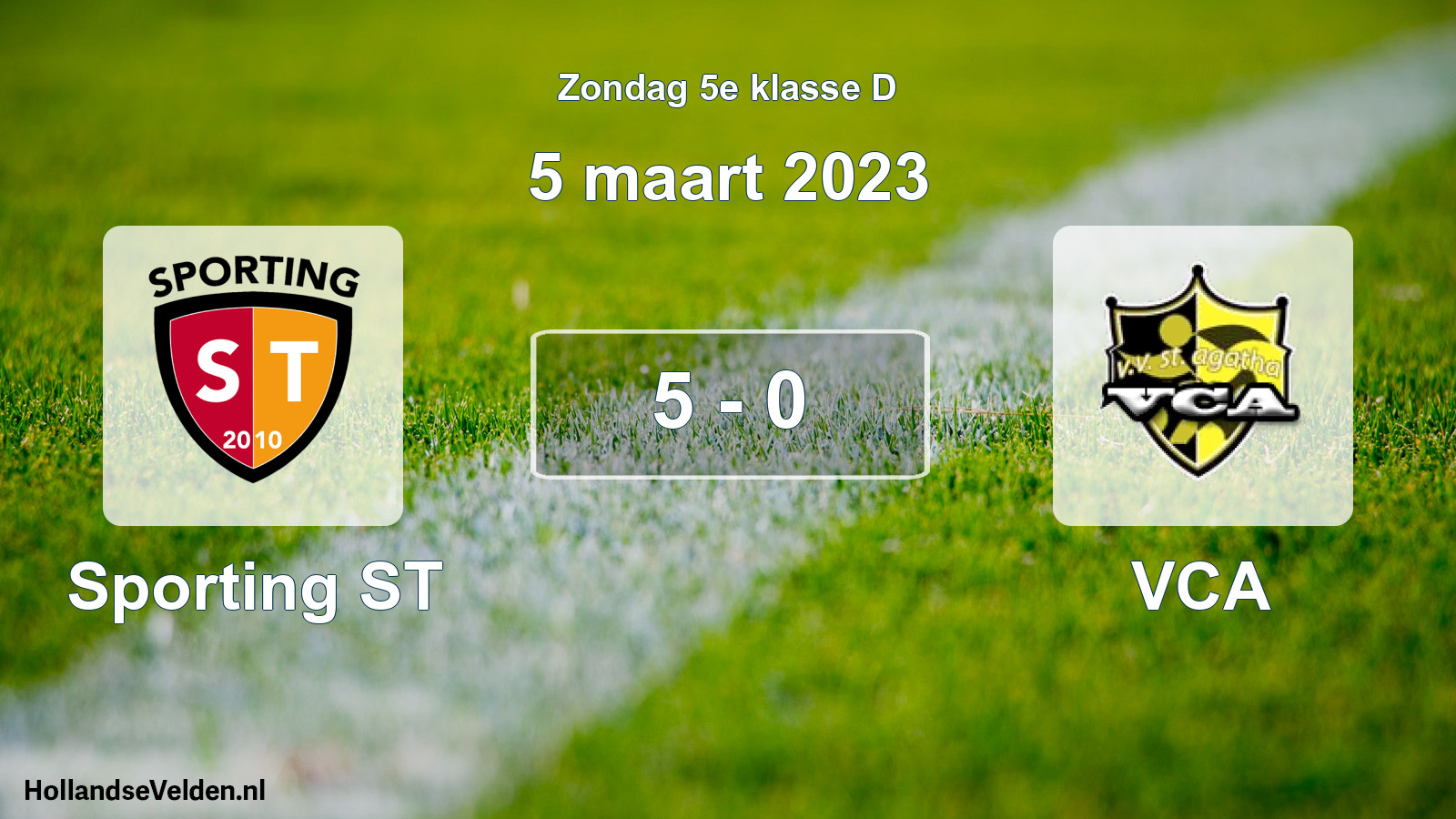 Total number of matches played: Sporting ST - VCA 5 - 0 (5 March 2023)