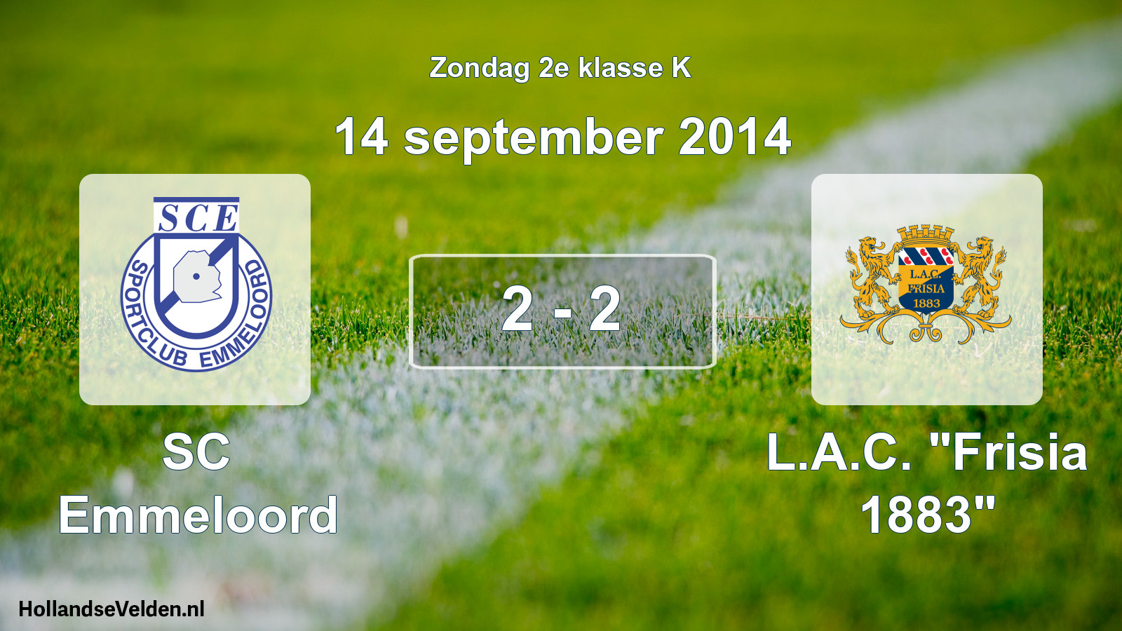 Total number of matches played: SC Emmeloord - L.A.C. 