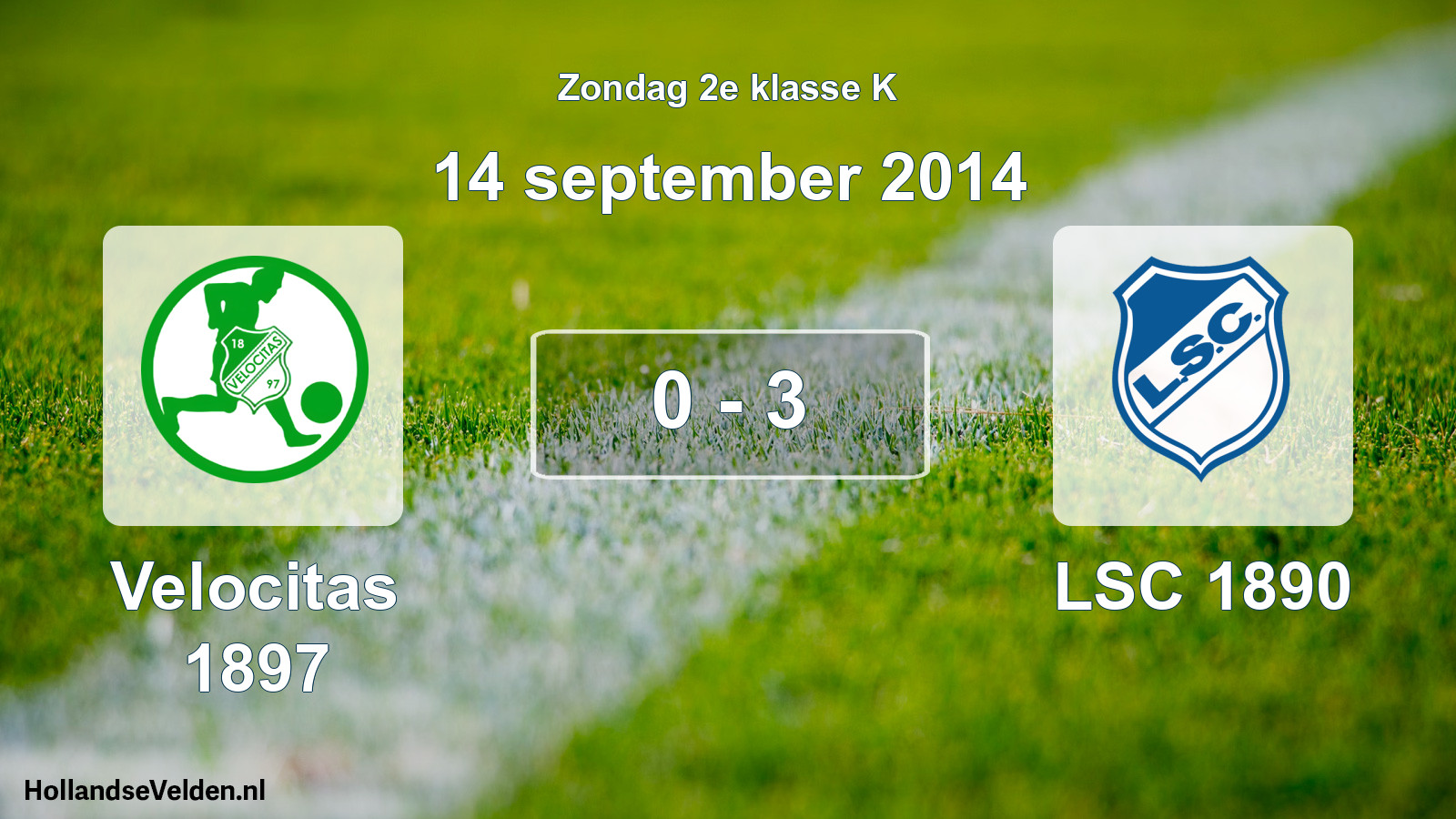 Total number of matches played: Velocitas 1897 - LSC 1890 0 - 3 (14 September 2014)