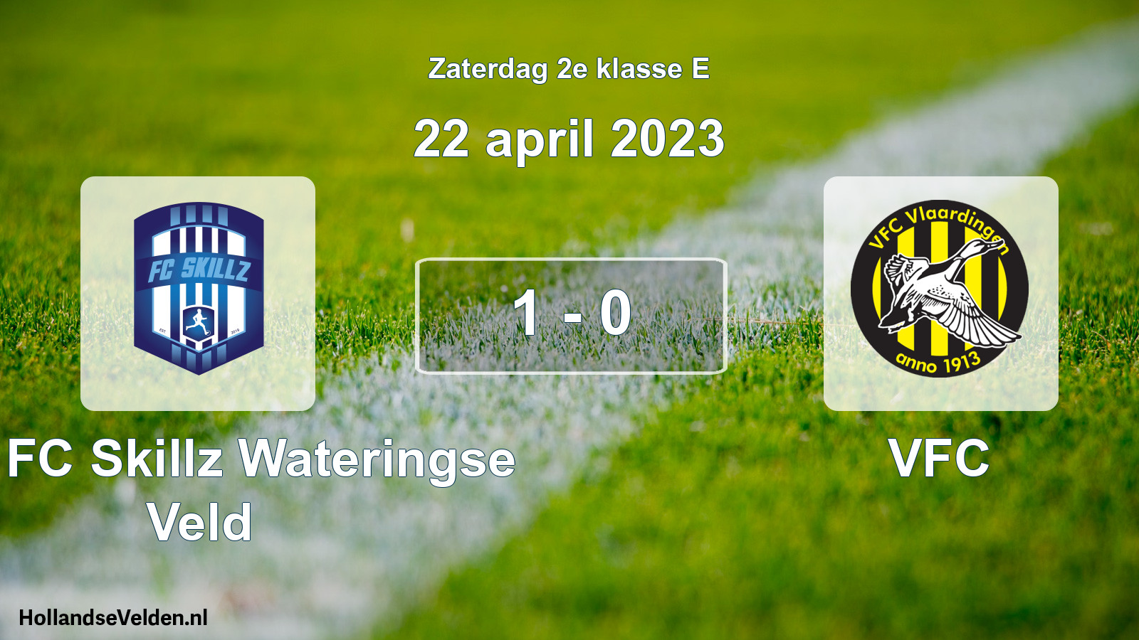 Total number of matches played: SSA FC Skillz Wateringse Veld - VFC 1 - 0 (22 April 2023)