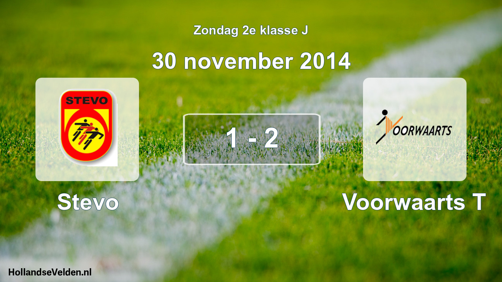Total number of matches played: Stevo - Voorwaarts T 1 - 2 (30 November 2014)