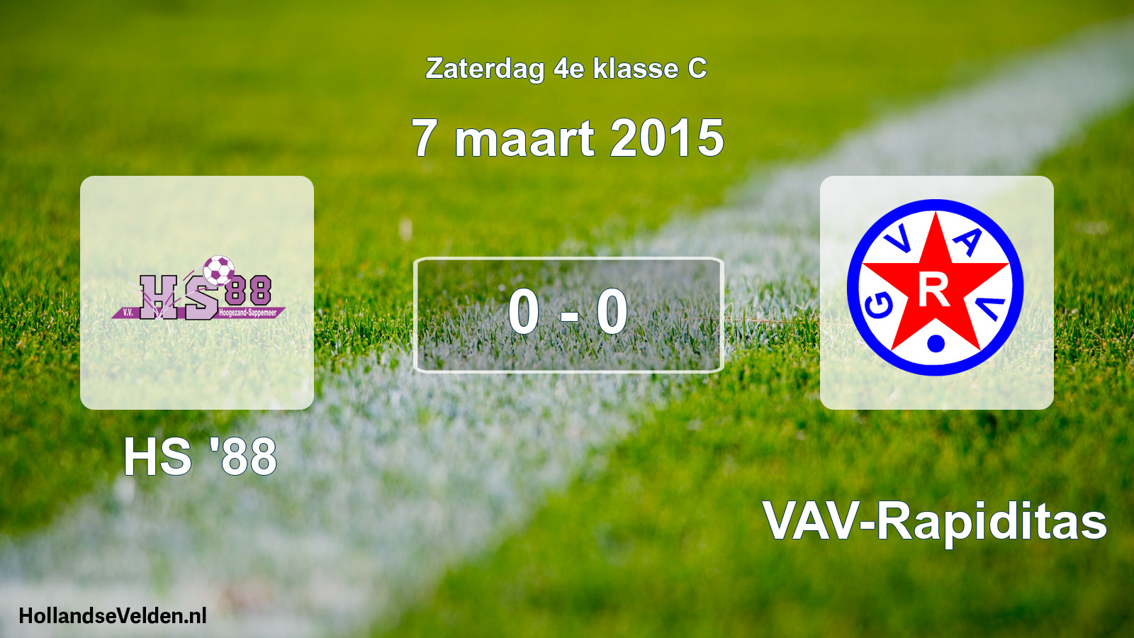 Total number of matches played: HS '88 - GVAV-Rapiditas 0 - 0 (7 March 2015)