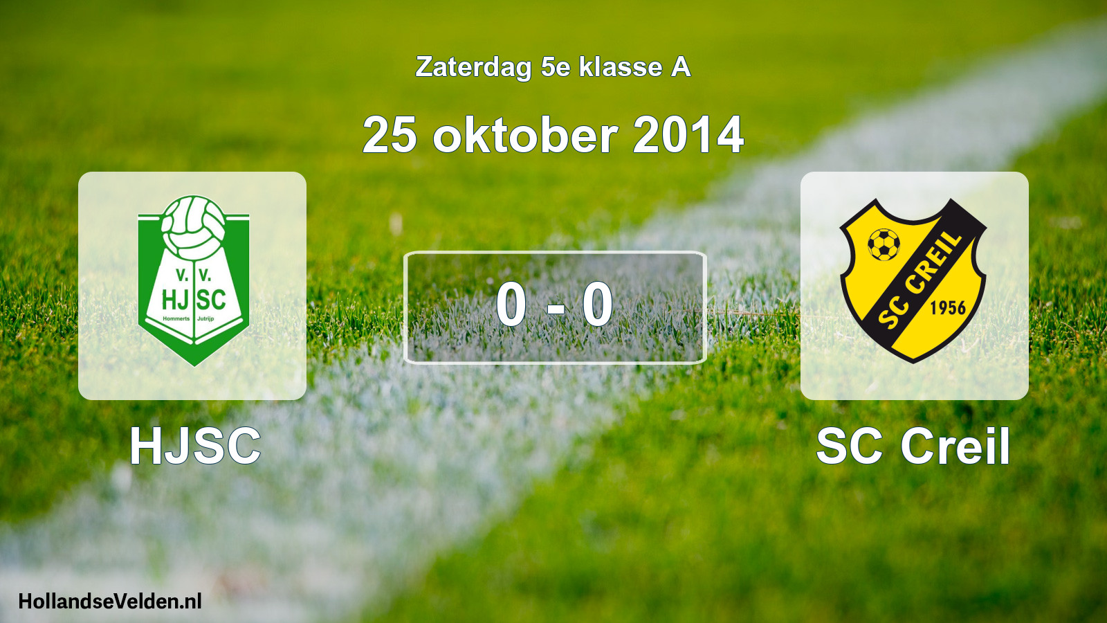 Total number of matches played: HJSC - SC Creil 0 - 0 (25 October 2014)