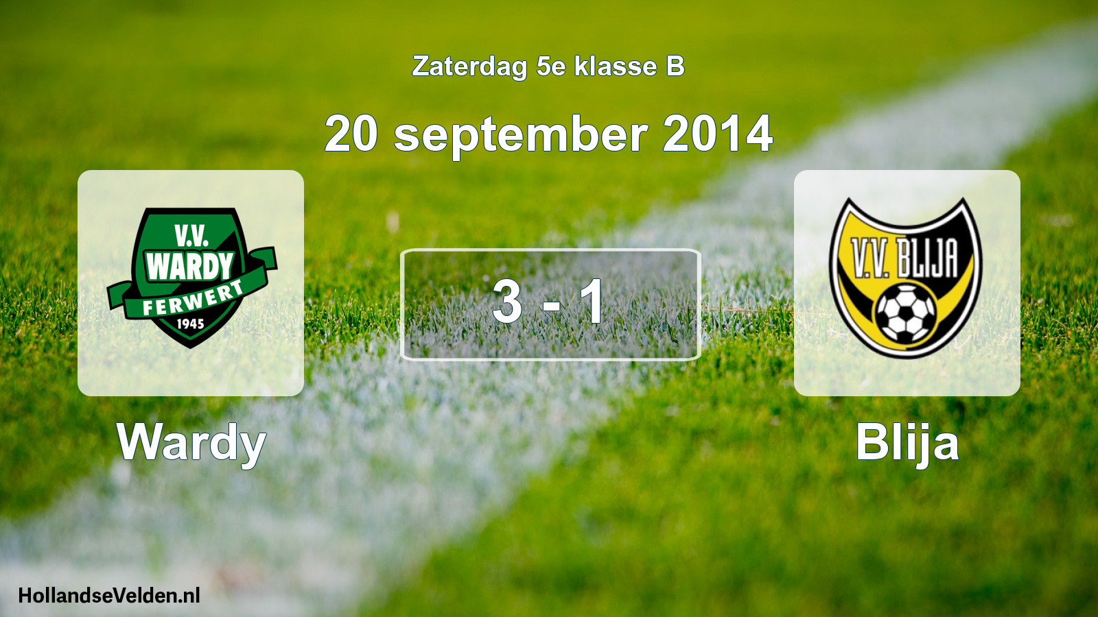 Total number of matches played: Wardy - Blija 3 - 1 (20 September 2014)