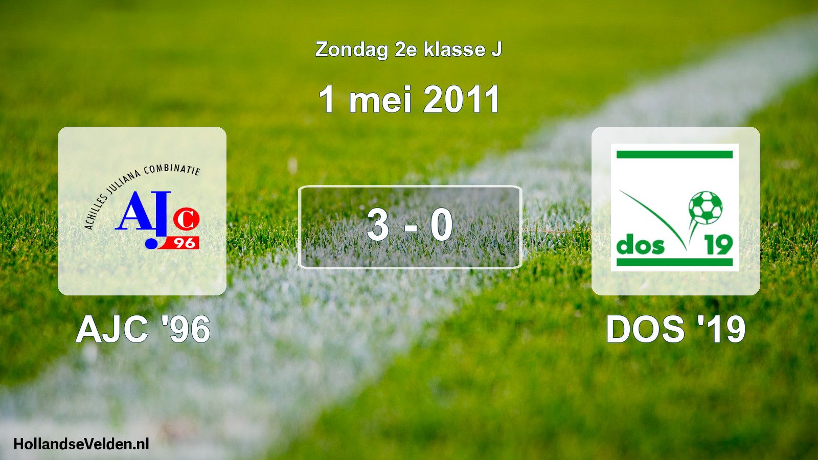Total number of matches played: AJC '96 - DOS '19 3 - 0 (1 May 2011)
