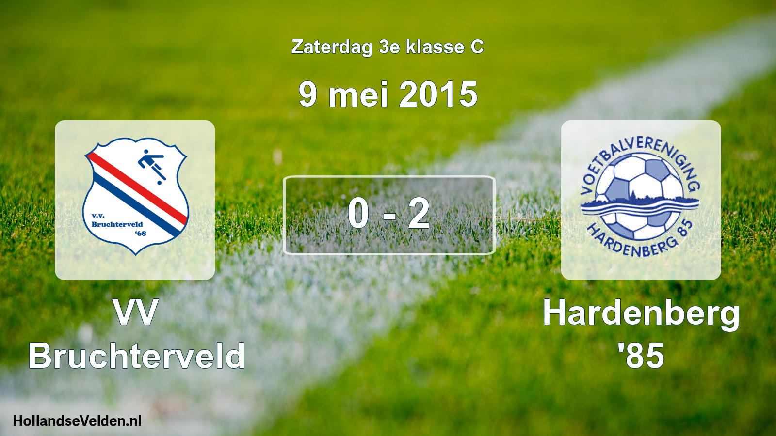 Total number of matches played: VV Bruchterveld - Hardenberg '85 0 - 2 (9 May 2015)
