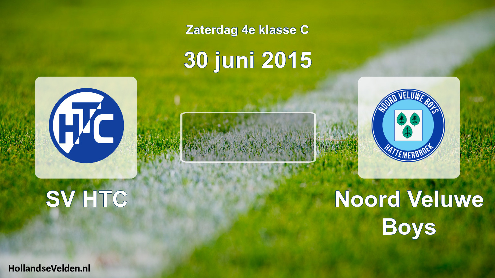 Scheduled Match: SV HTC - Noord Veluwe Boys (30 June 2015)