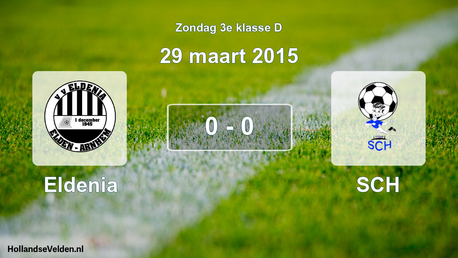 Total number of matches played: Eldenia - SCH 0 - 0 (29 March 2015)