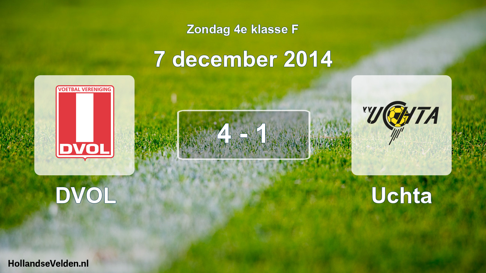 Total number of matches played: DVOL - Uchta 4 - 1 (7 December 2014)
