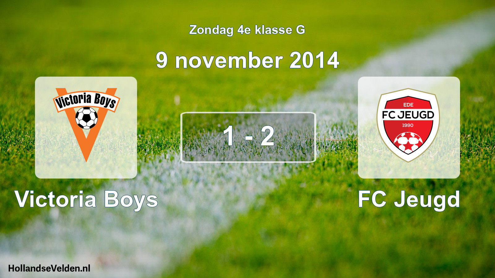 Total number of matches played: Victoria Boys - FC Jeugd 1 - 2 (9 November 2014)