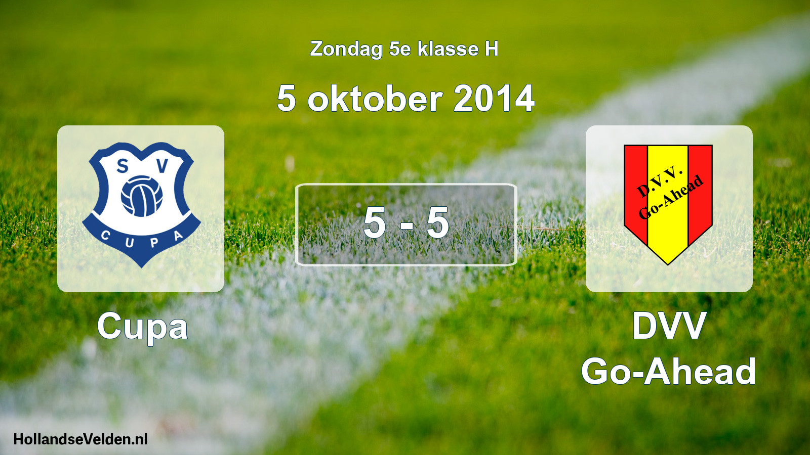 Total number of matches played: Cupa - DVV Go-Ahead 5 - 5 (5 October 2014)