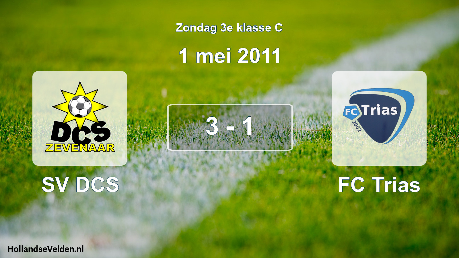 Total number of matches played: SV DCS - FC Trias 3 - 1 (1 May 2011)