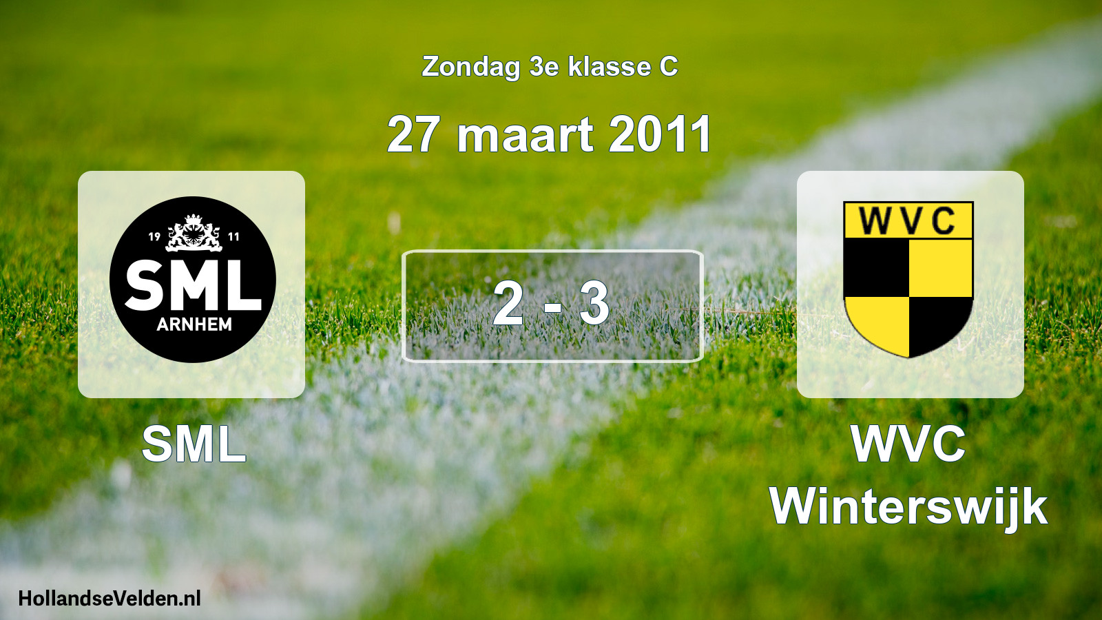 Total number of matches played: SML - WVC Winterswijk 2 - 3 (27 March 2011)