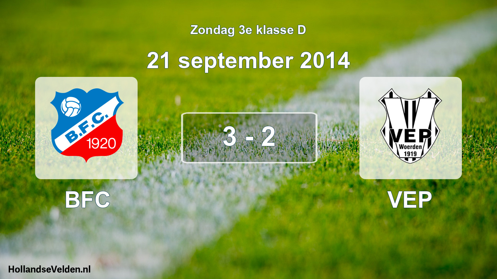 Total number of matches played: BFC - VEP 3 - 2 (21 September 2014)