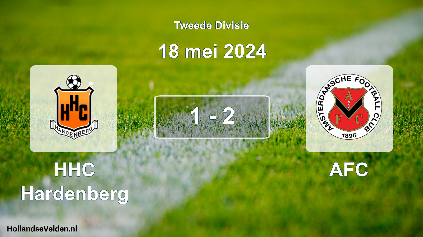Total number of matches played: HHC Hardenberg - AFC 1 - 2 (18 May 2024)