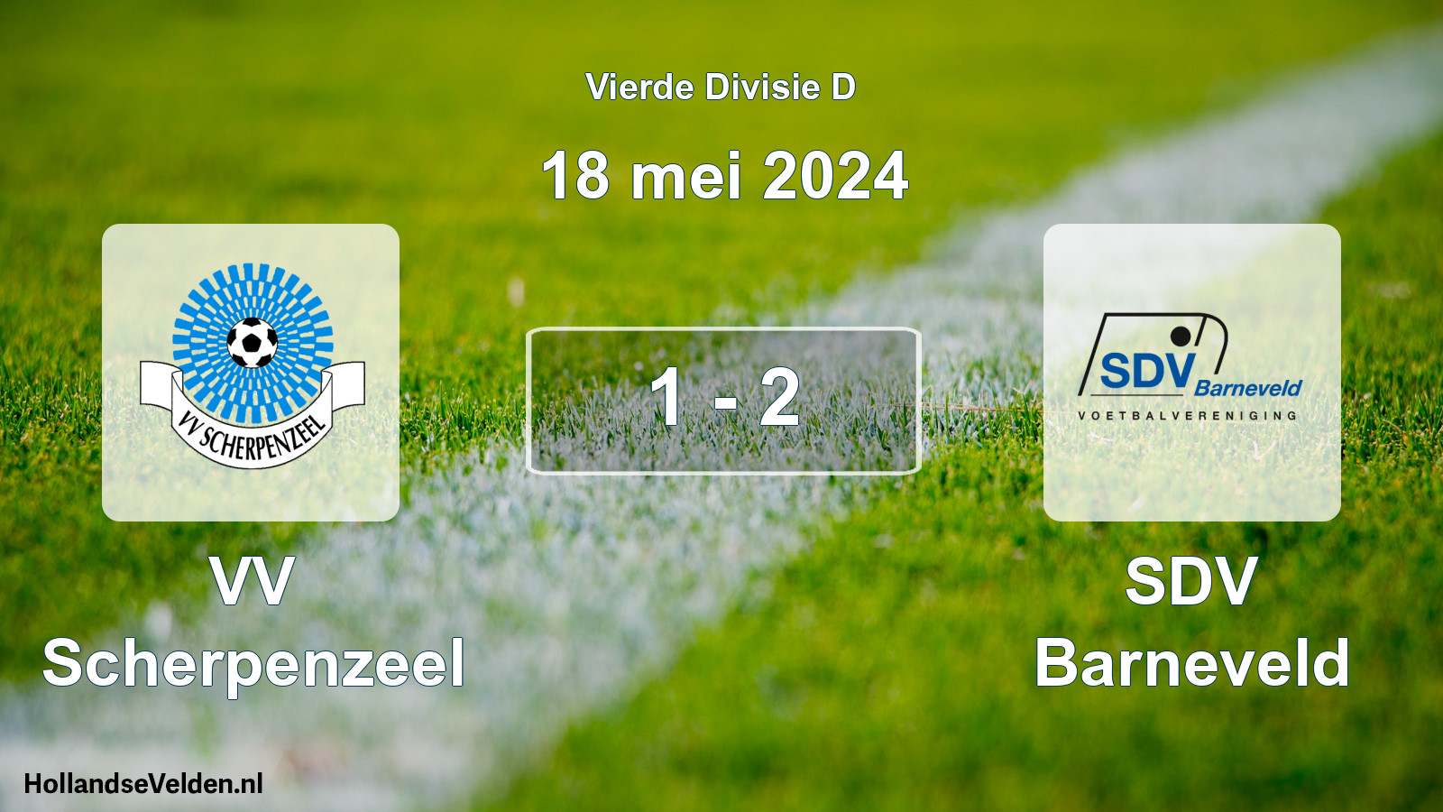 Total number of matches played: VV Scherpenzeel - SDV Barneveld 1 - 2 (18 May 2024)