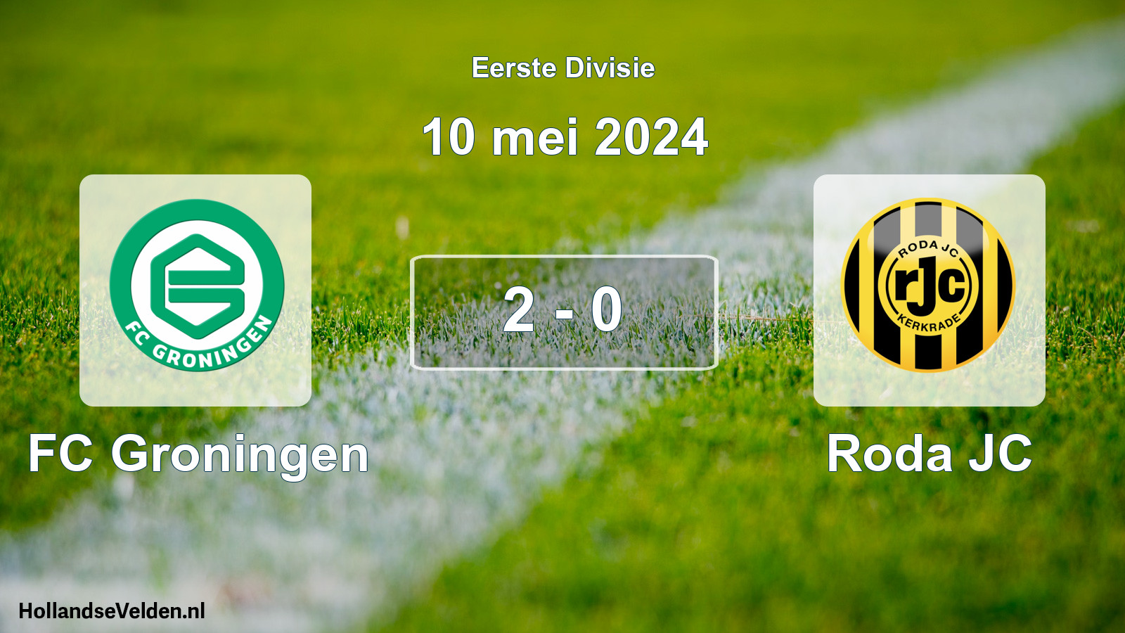 Total number of matches played: FC Groningen - Roda JC 2 - 0 (10 May 2024)