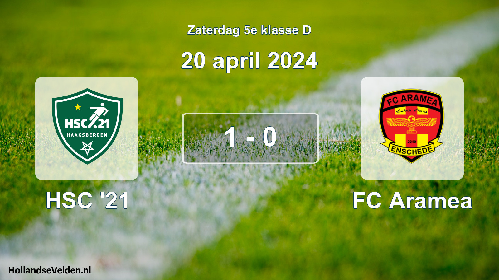 Total number of matches played: HSC '21 - FC Aramea 1 - 0 (20 April 2024)