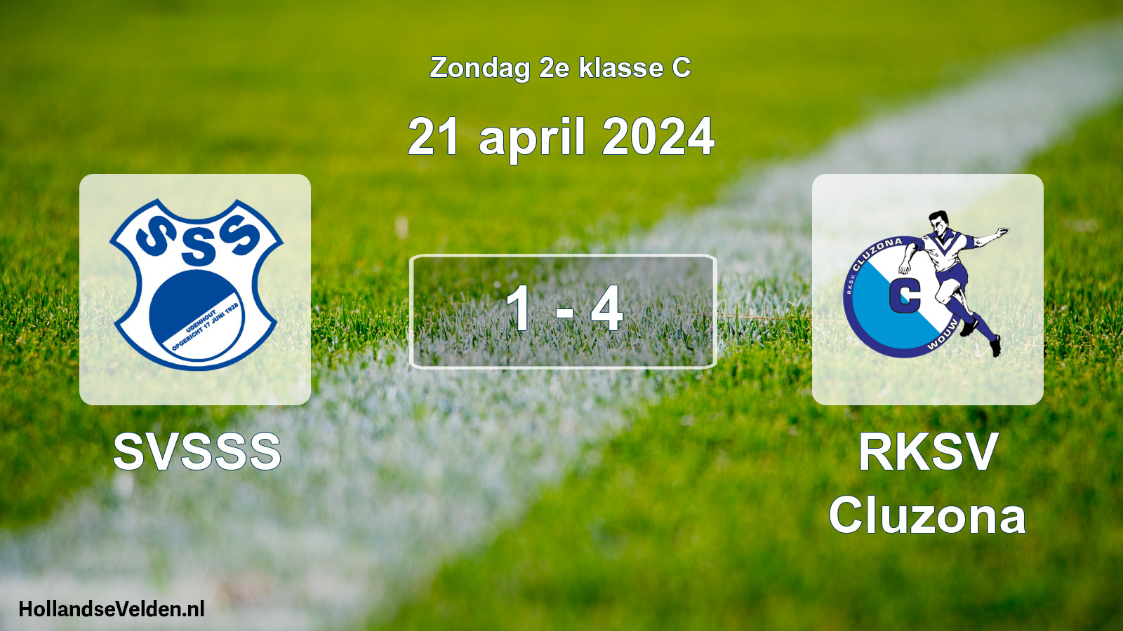 Total number of matches played: SVSSS - RKSV Cluzona 1 - 4 (21 April 2024)