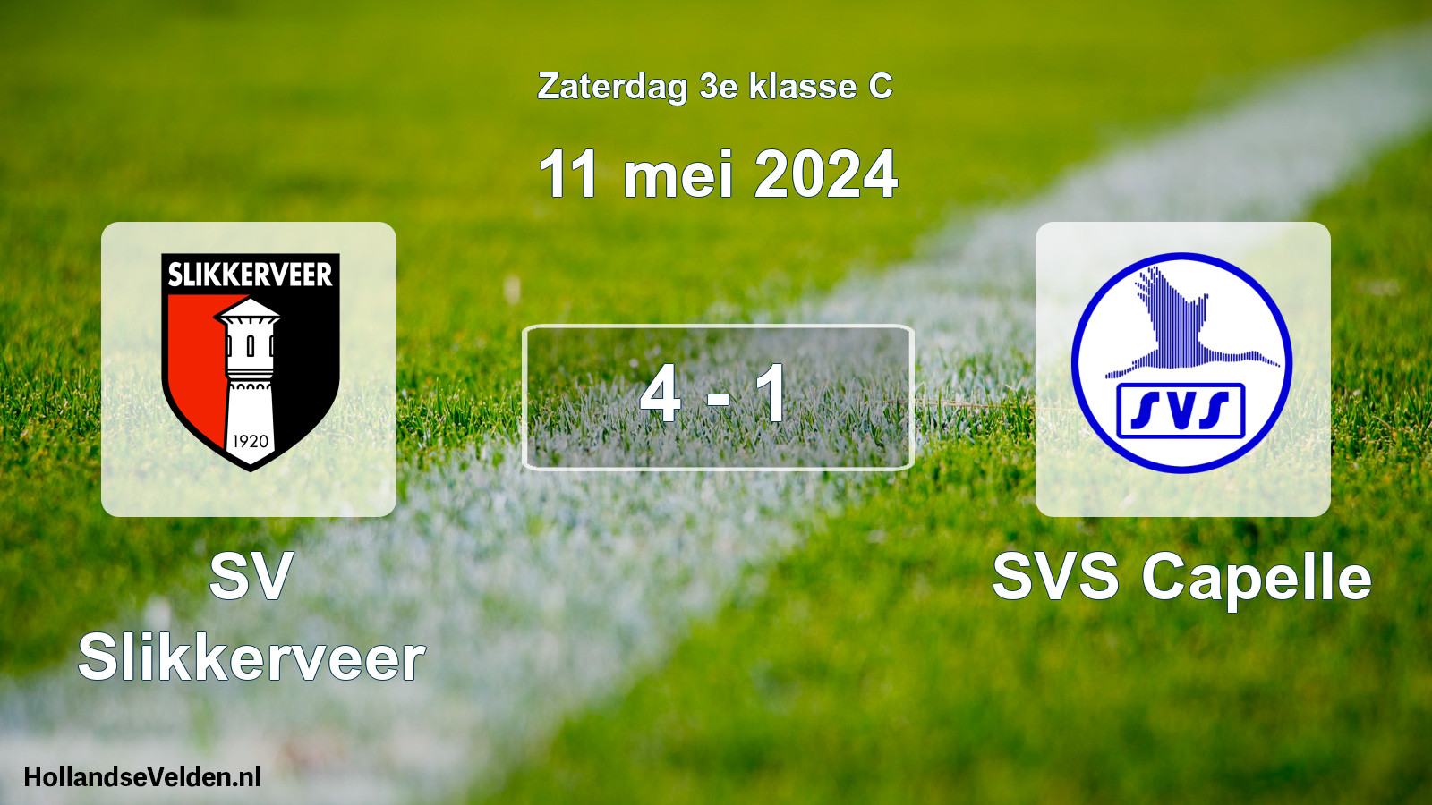 Total number of matches played: SV Slikkerveer - SVS Capelle 4 - 1 (11 May 2024)
