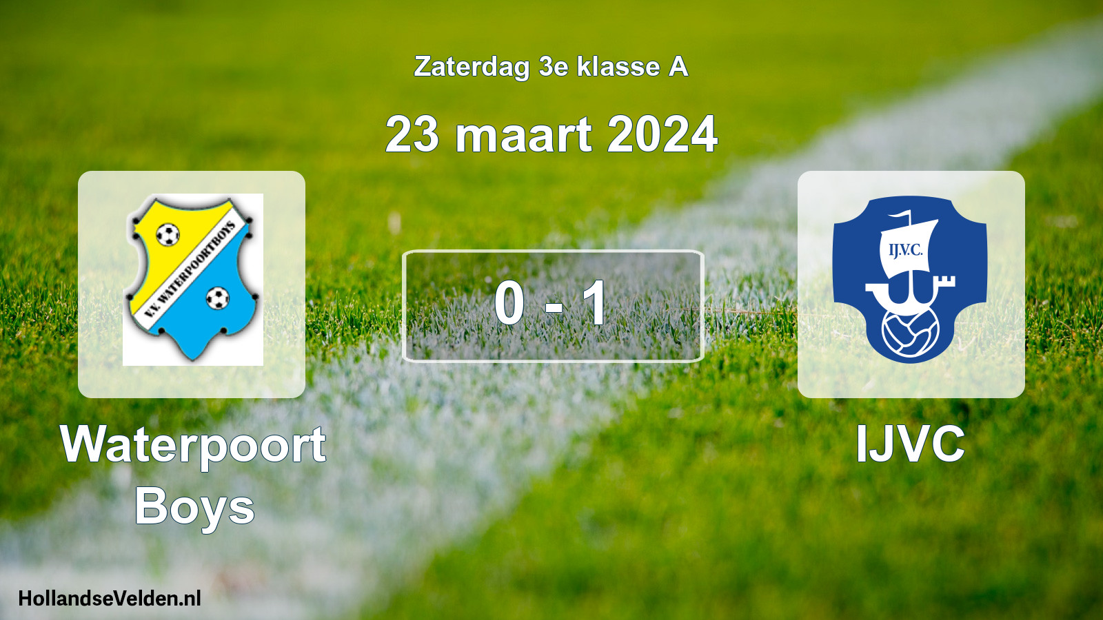 Total number of matches played: Waterpoort Boys - IJVC 0 - 1 (23 March 2024)