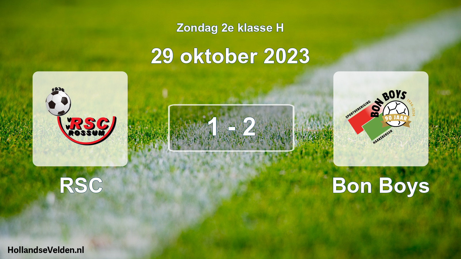 Total number of matches played: RSC - Bon Boys 1 - 2 (29 October 2023)