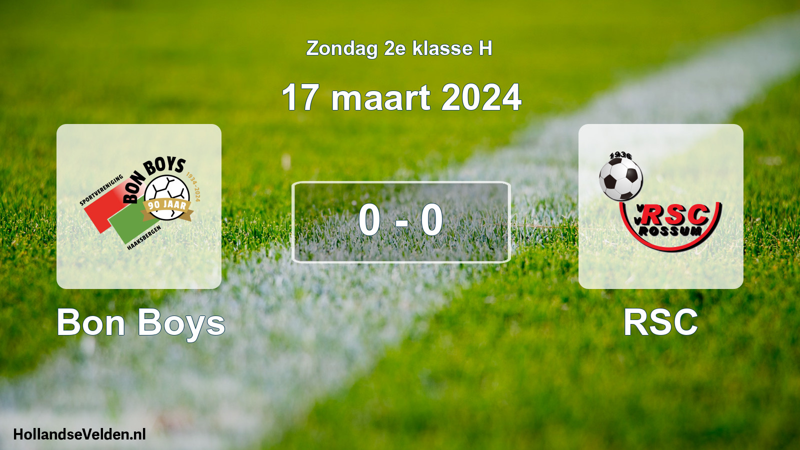 Total number of matches played: Bon Boys - RSC 0 - 0 (17 March 2024)
