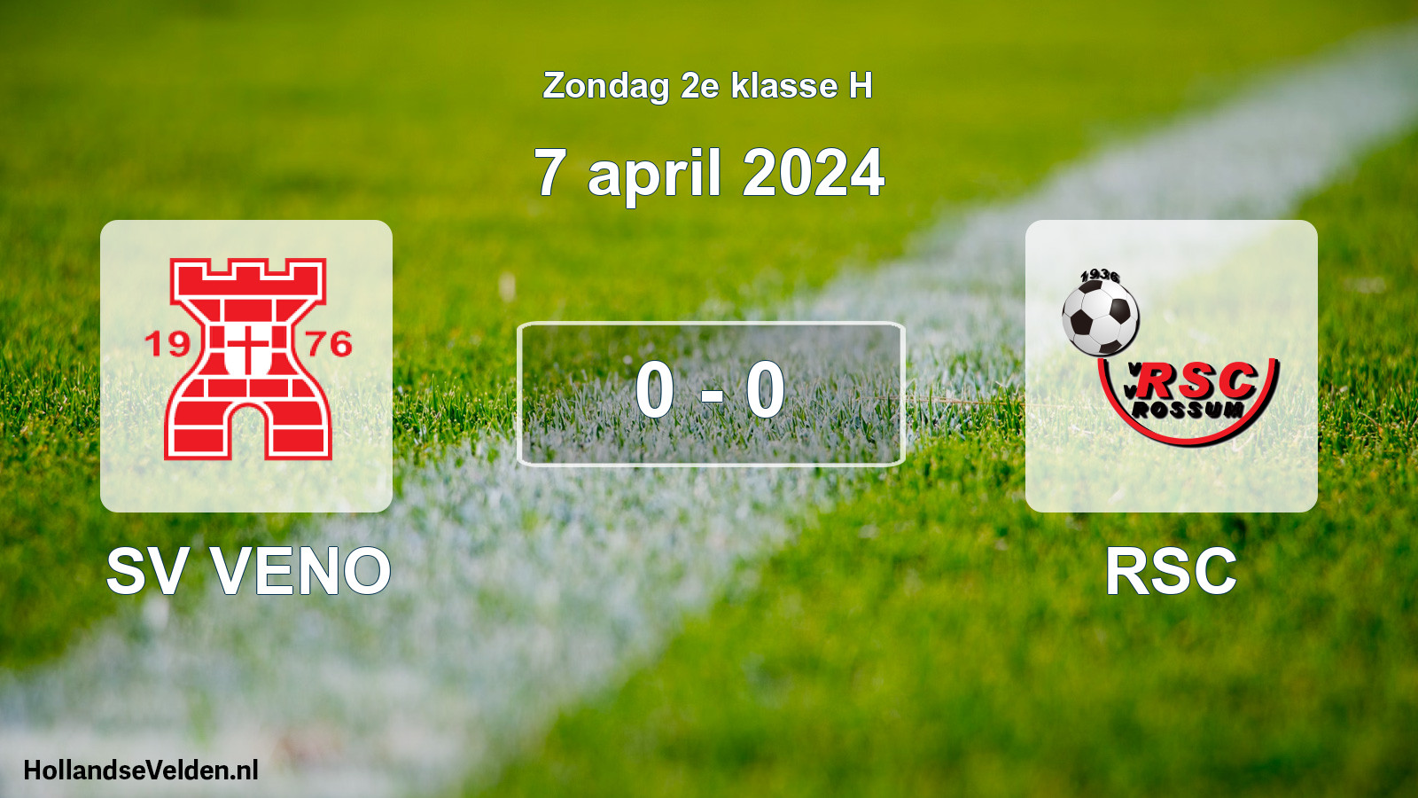 Total number of matches played: SV VENO - RSC 0 - 0 (7 April 2024)