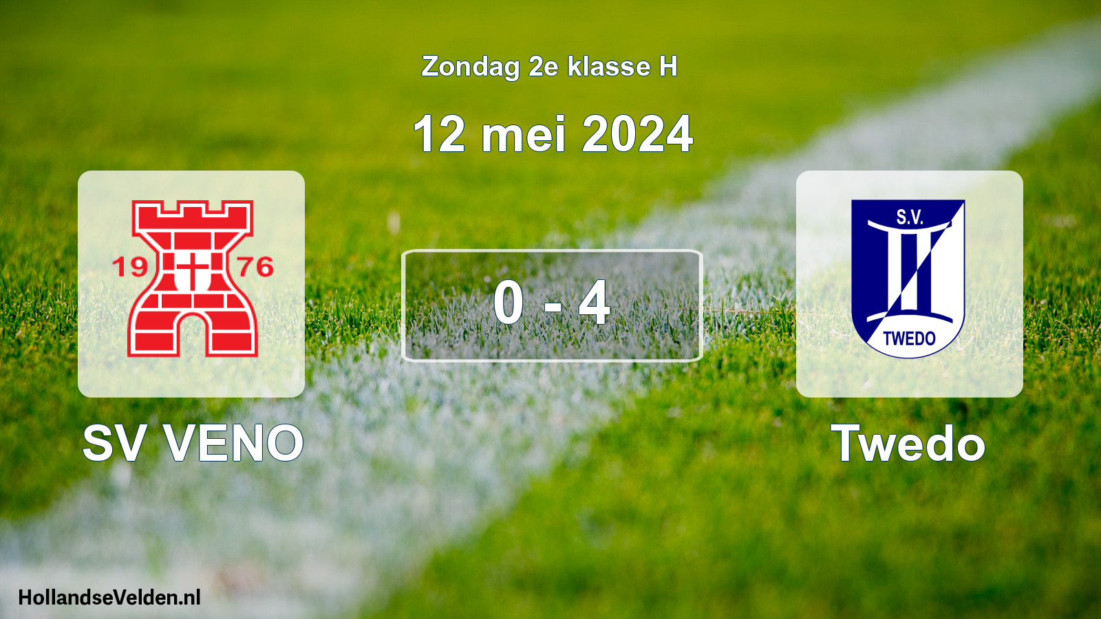 Total number of matches played: SV VENO - Twedo 0 - 4 (12 May 2024)
