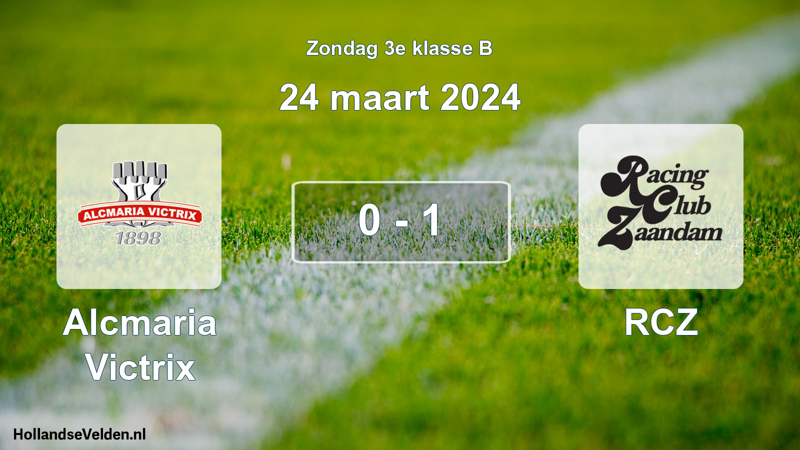 Total number of matches played: Alcmaria Victrix - RCZ 0 - 1 (24 March 2024)
