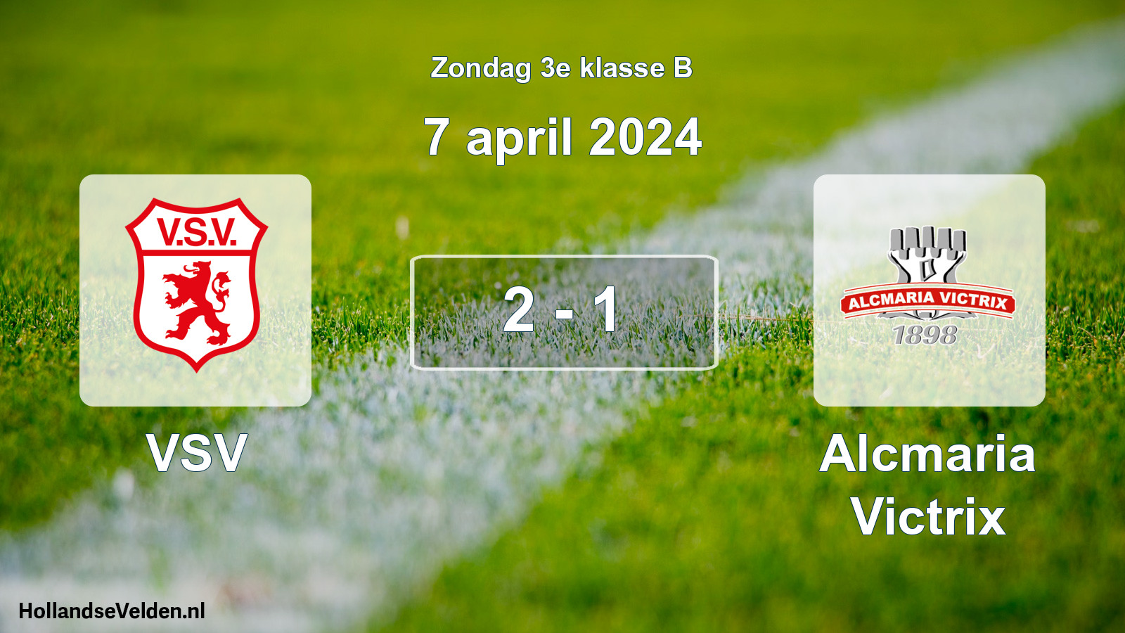 Total number of matches played: VSV - Alcmaria Victrix 2 - 1 (7 April 2024)