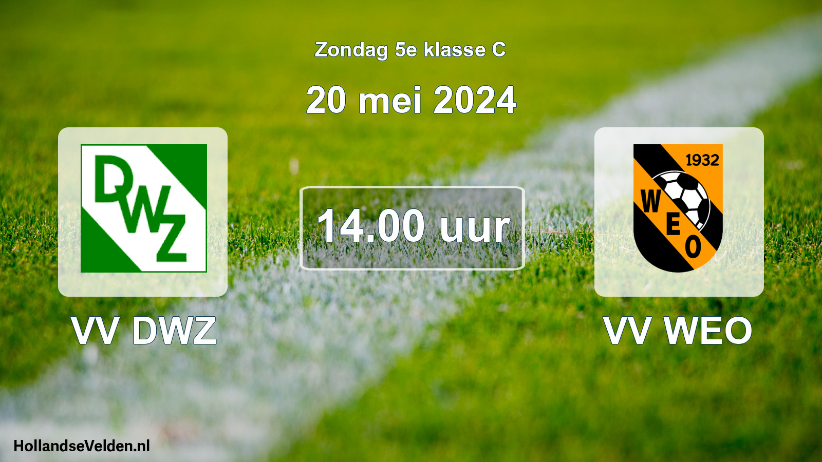 Scheduled Match: VV DWZ - VV WEO (20 May 2024)