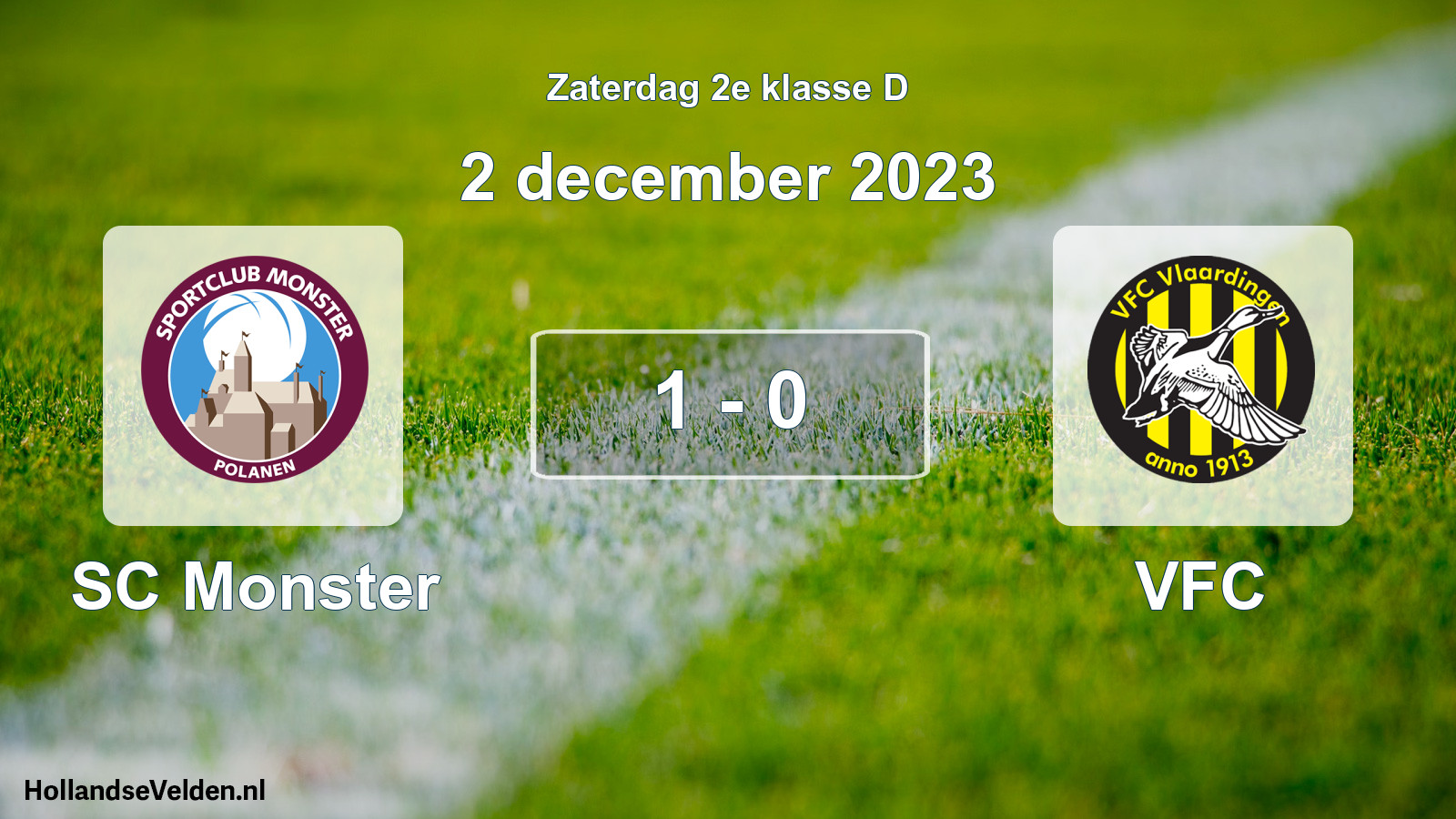 Total number of matches played: SC Monster - VFC 1 - 0 (2 December 2023)
