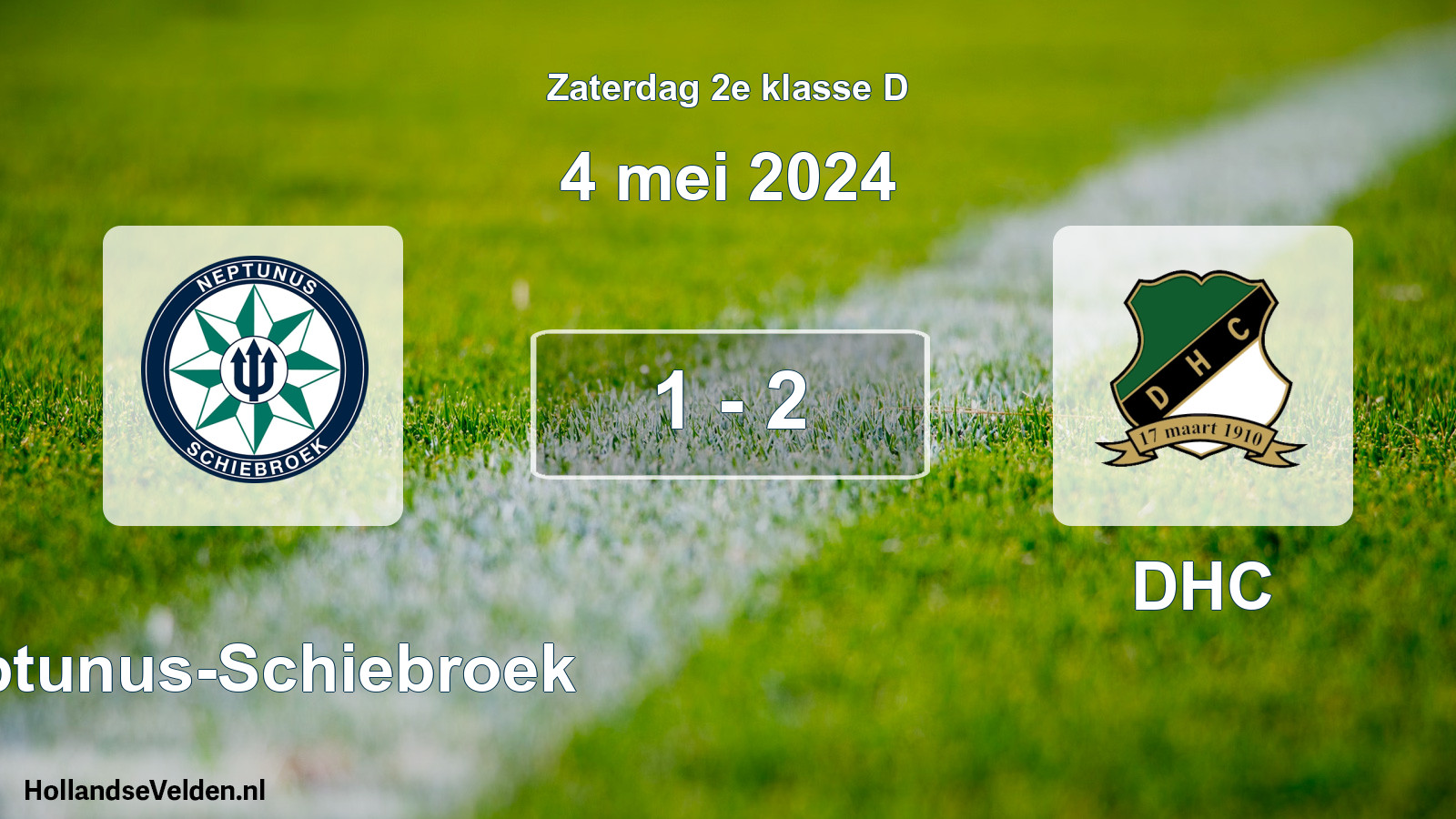 Total number of matches played: Neptunus-Schiebroek - DHC 1 - 2 (4 May 2024)