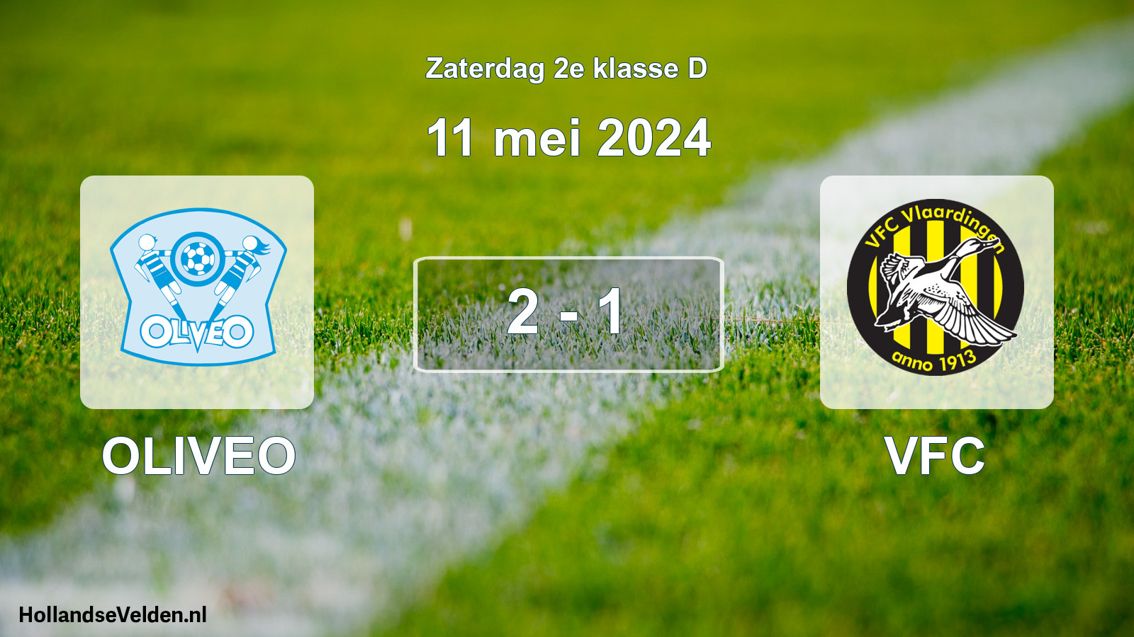 Total number of matches played: OLIVEO - VFC 2 - 1 (11 May 2024)