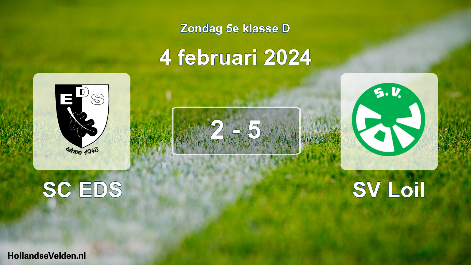 Total number of matches played: SC EDS - SV Loil 2 - 5 (4 February 2024)