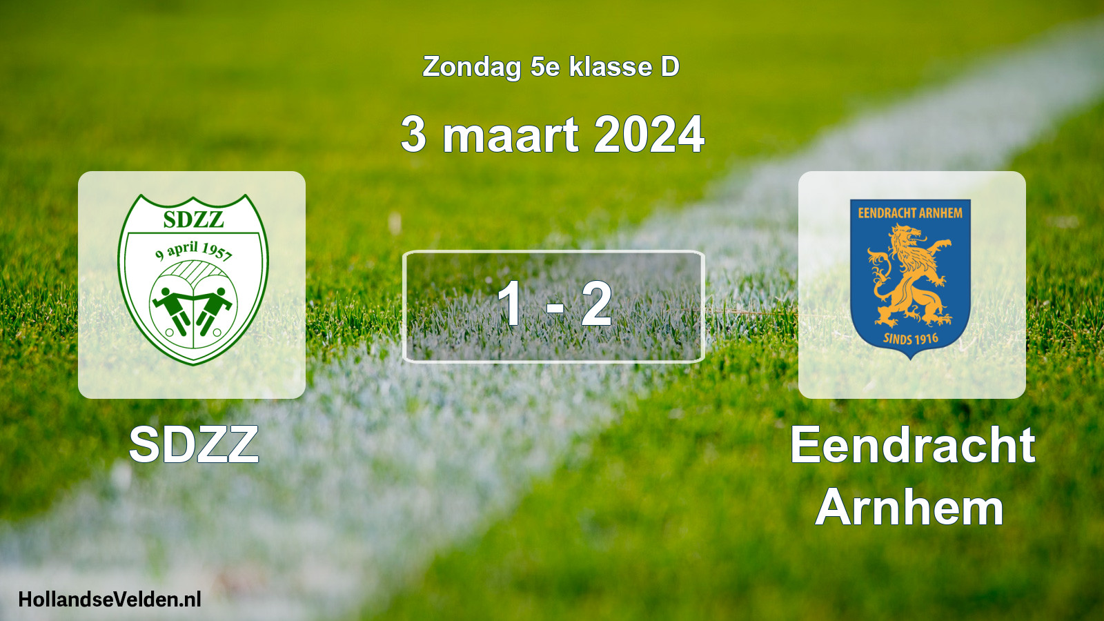 Total number of matches played: SDZZ - Eendracht Arnhem 1 - 2 (3 March 2024)